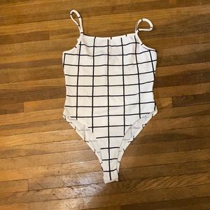 SHEIN High Cut Bodysuit